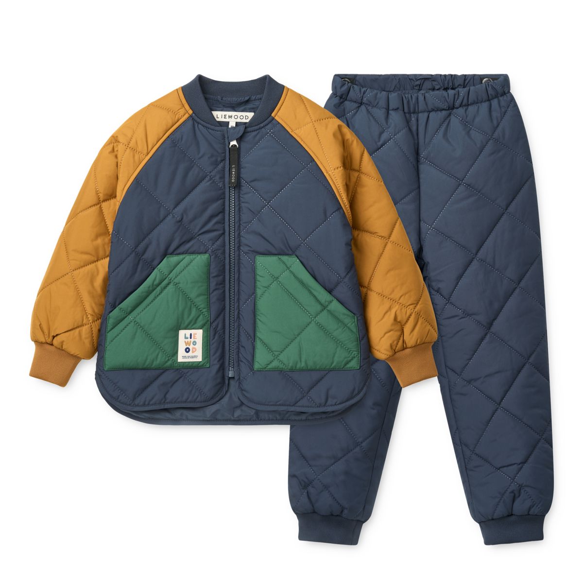LIEWOOD ZELLA Termosæt - Classic navy multi mix - Sæt