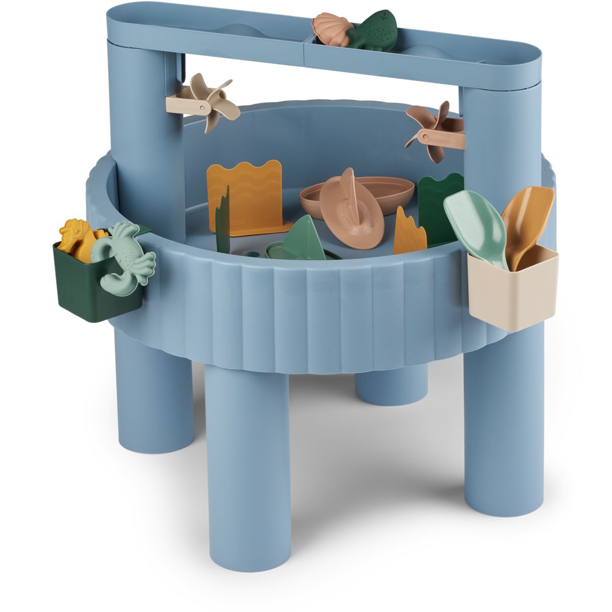 LIEWOOD Sepp Aktivitetsbord - Beach blue multi mix - Udendørs legetøj