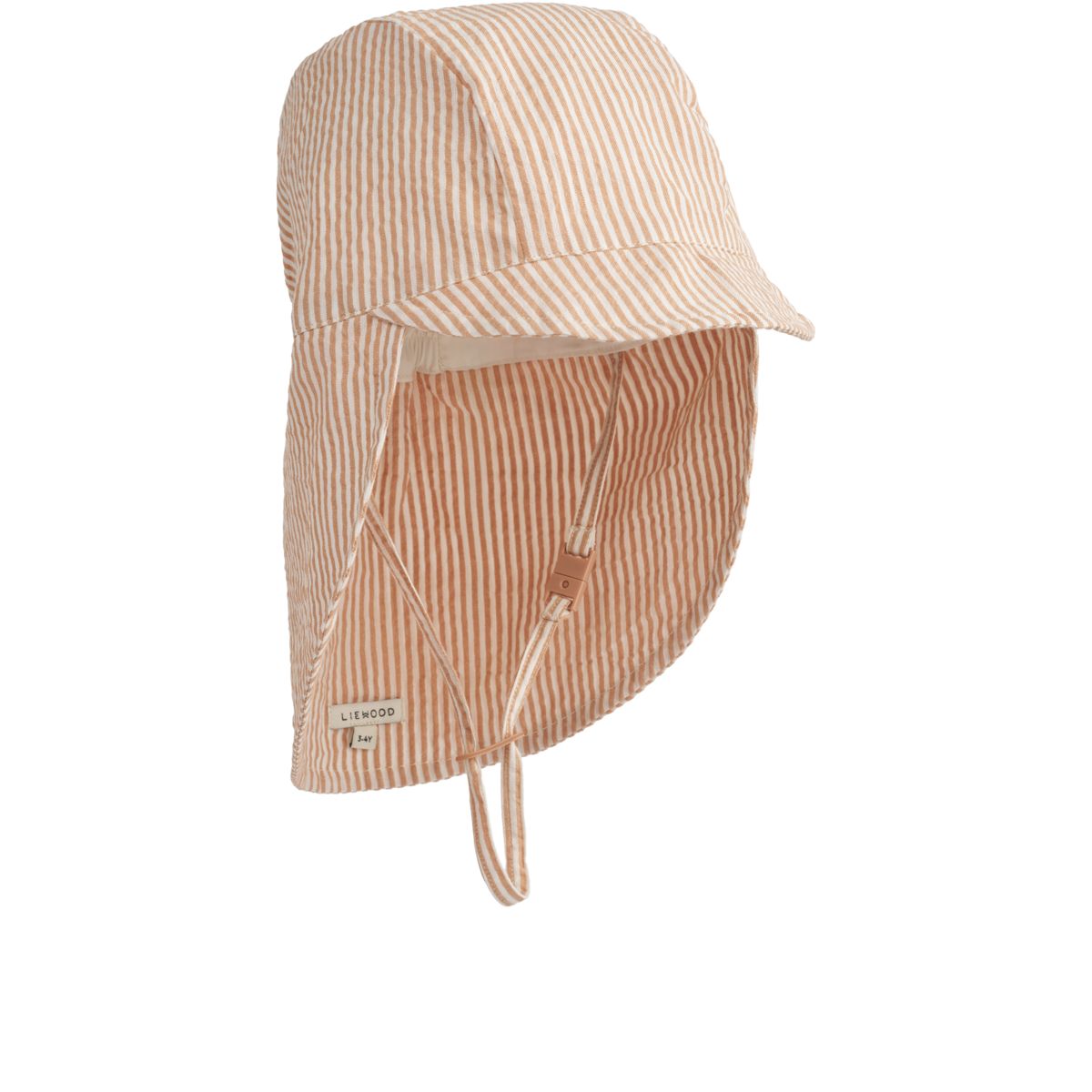 LIEWOOD Cecilia Solhat - Y/D stripe Pale tuscany / Creme de la creme - Hatte & Kasketter