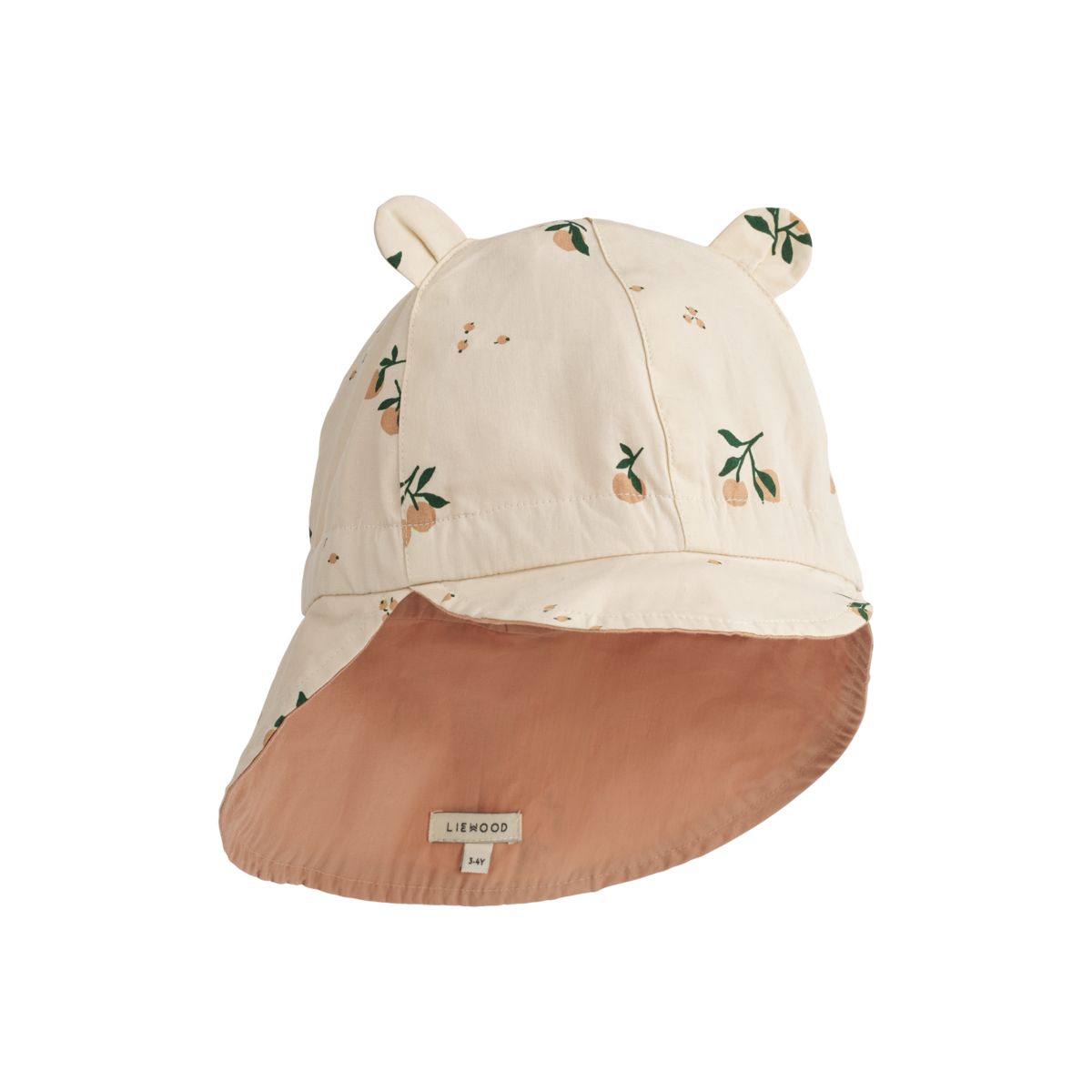 LIEWOOD Gorm vendbar solhat - Peach Seashell / Pale tuscany - Hatte & Kasketter