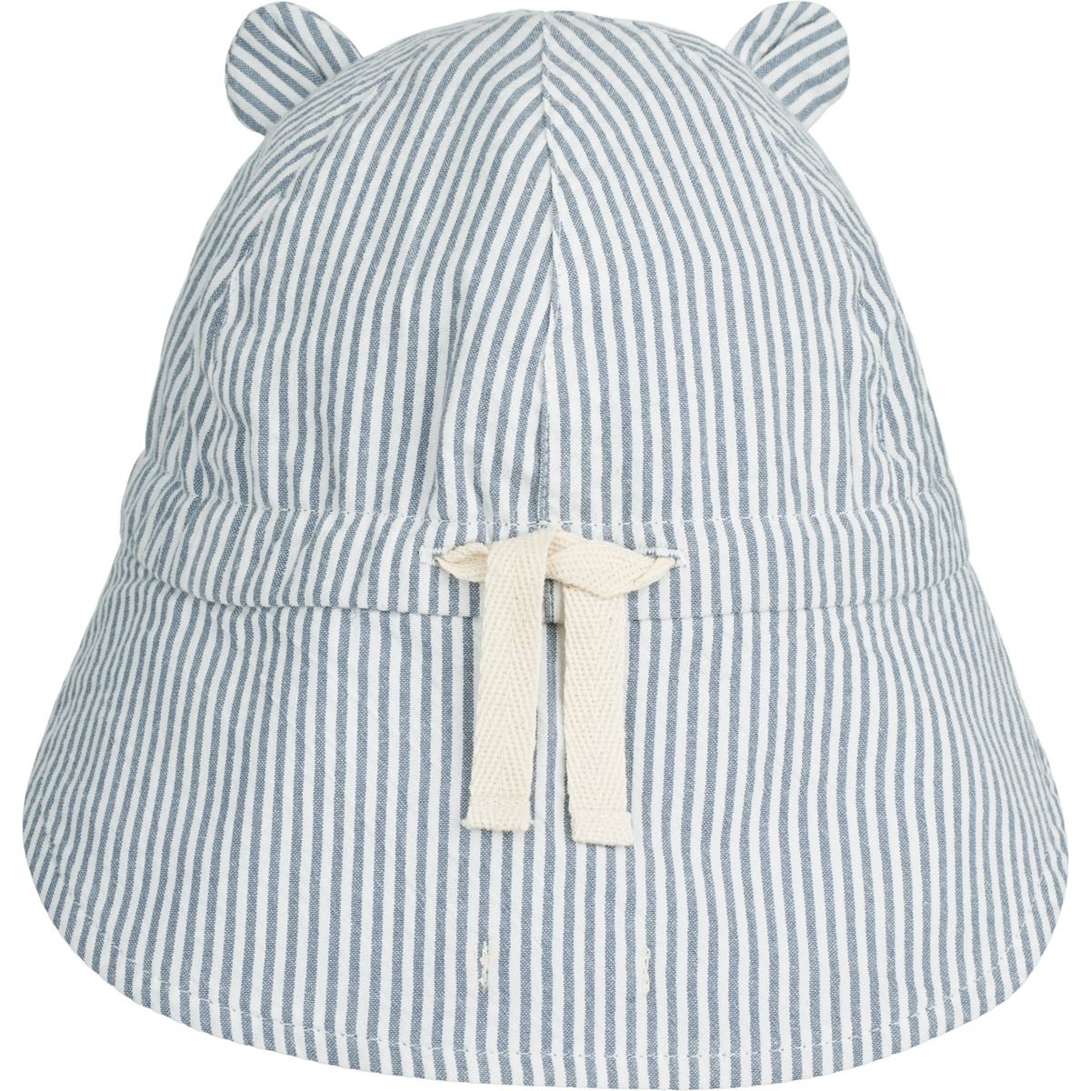 LIEWOOD Gorm Bæk og bølge solhat - Y/D stripe: Blue wave/creme de la creme - Hatte & Kasketter