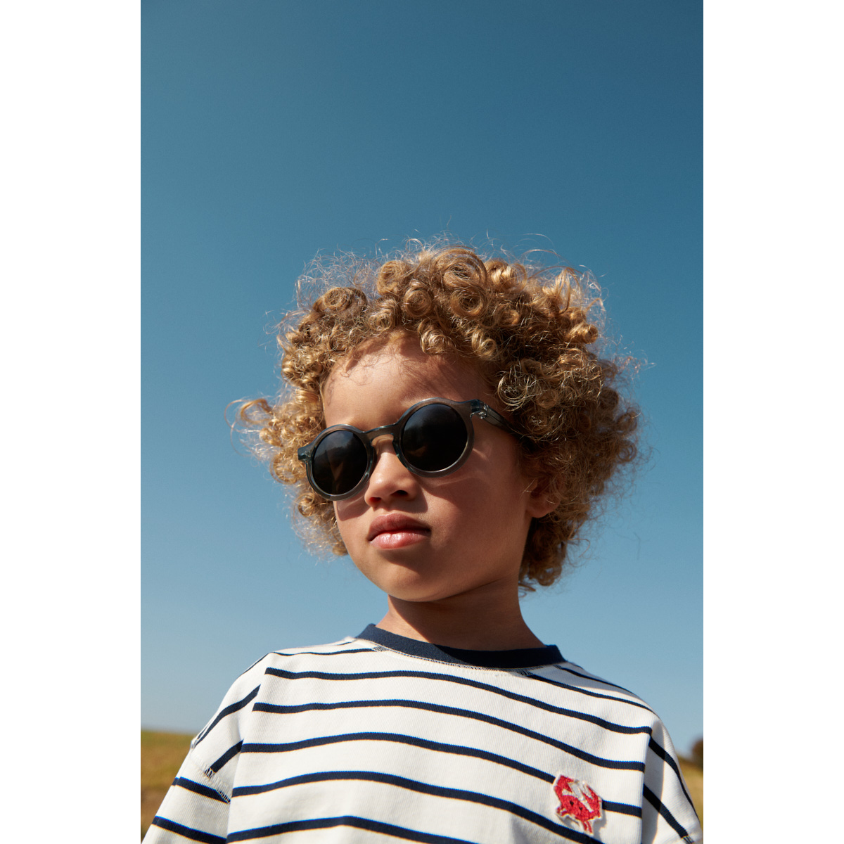 LIEWOOD Darla Junior Solbriller 4-10 År - Whale Blue transparent - Solbriller