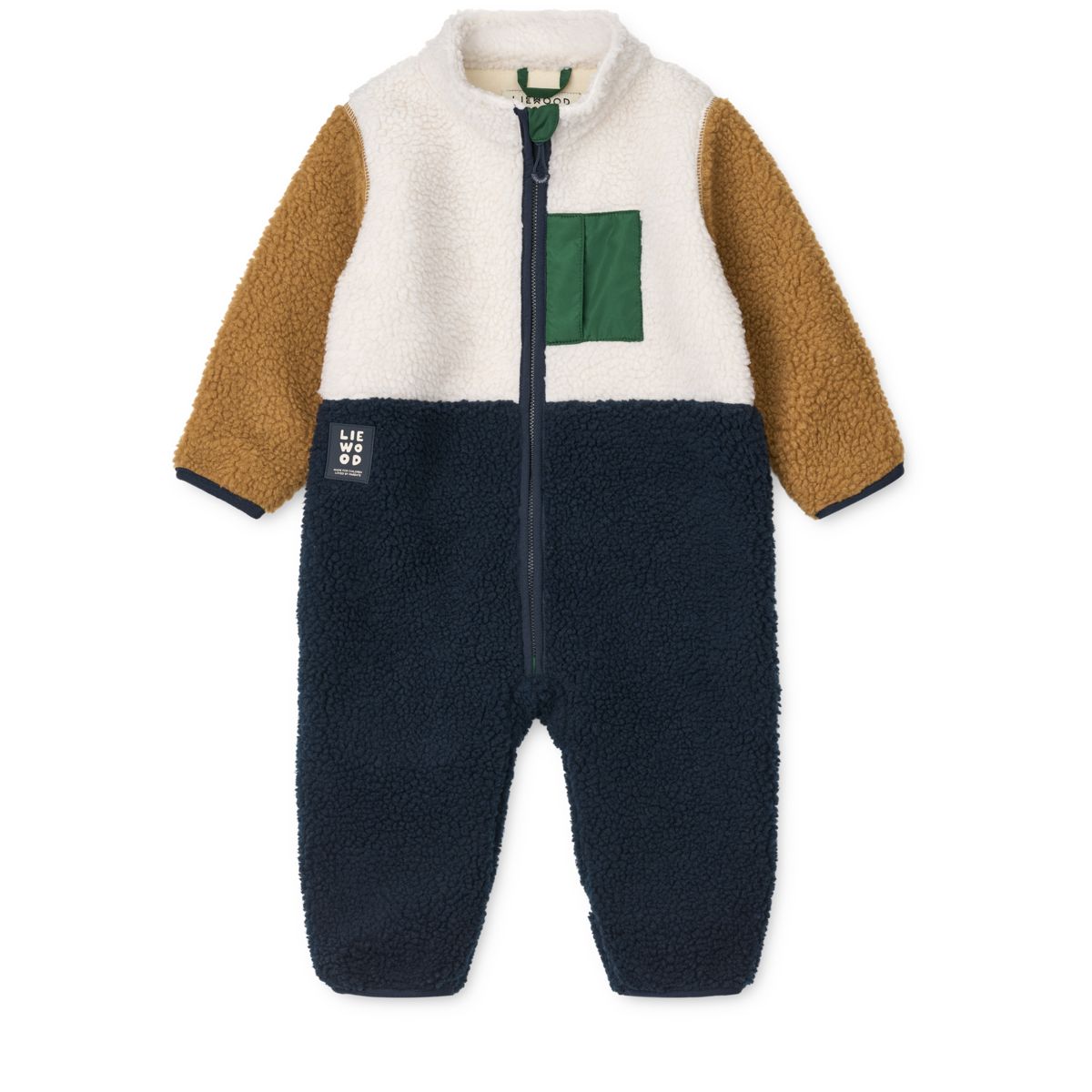 LIEWOOD NOLANO Fleeceheldragt - Classic navy multi mix - SUIT