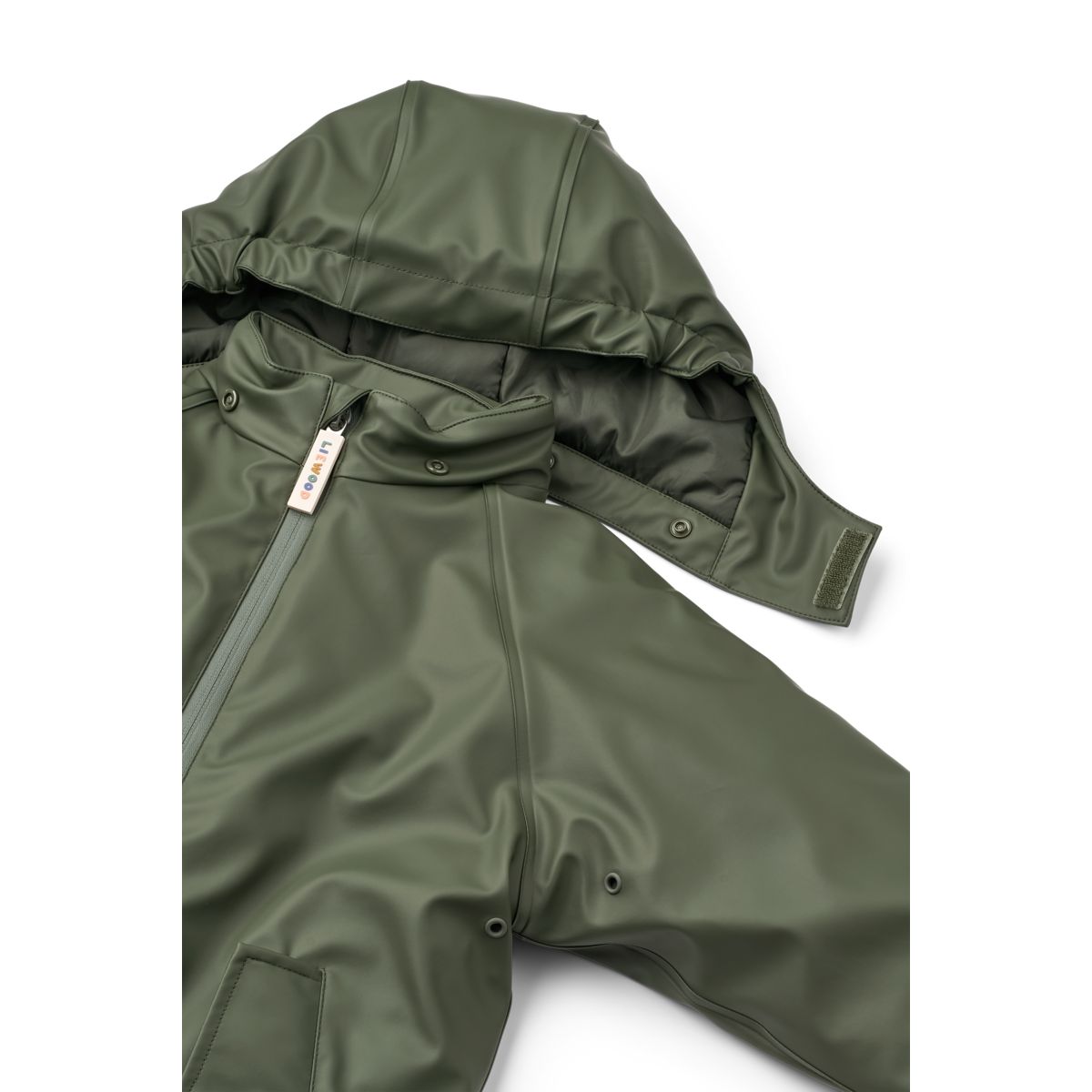 LIEWOOD MADDY PU-regndragt - Hunter green - SUIT