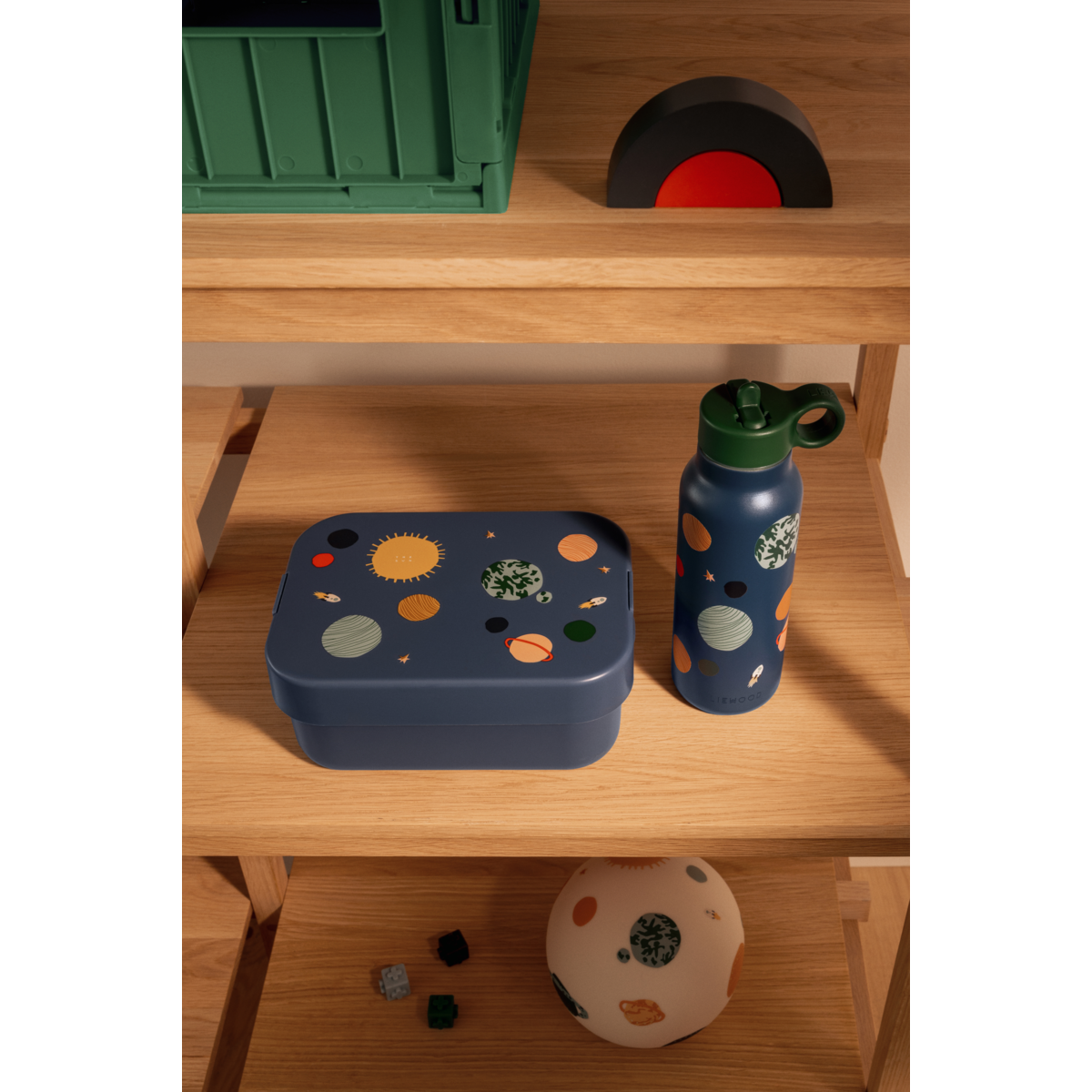 LIEWOOD Falk Vandflaske 350 Ml - Universe / Classic navy - Vandflaske