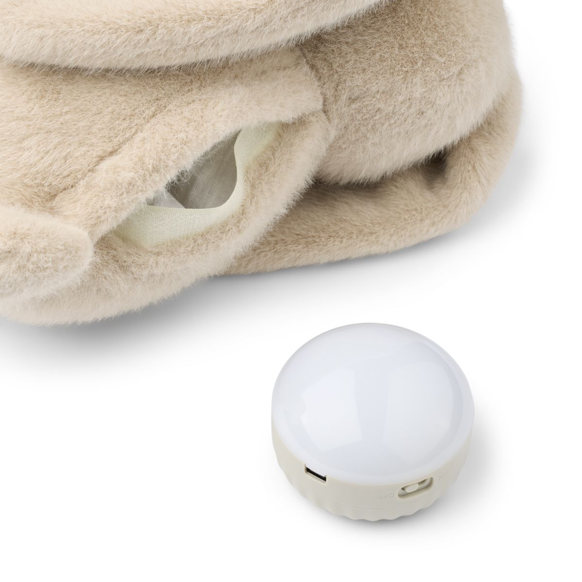 LIEWOOD HATTIE Nynnende Kaninbamse - Mist - Pile & Fleece
