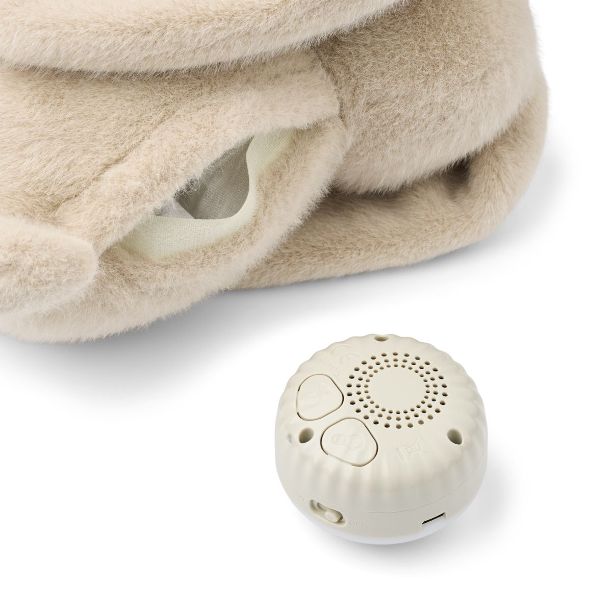 LIEWOOD HATTIE Nynnende Kaninbamse - Mist - Pile & Fleece