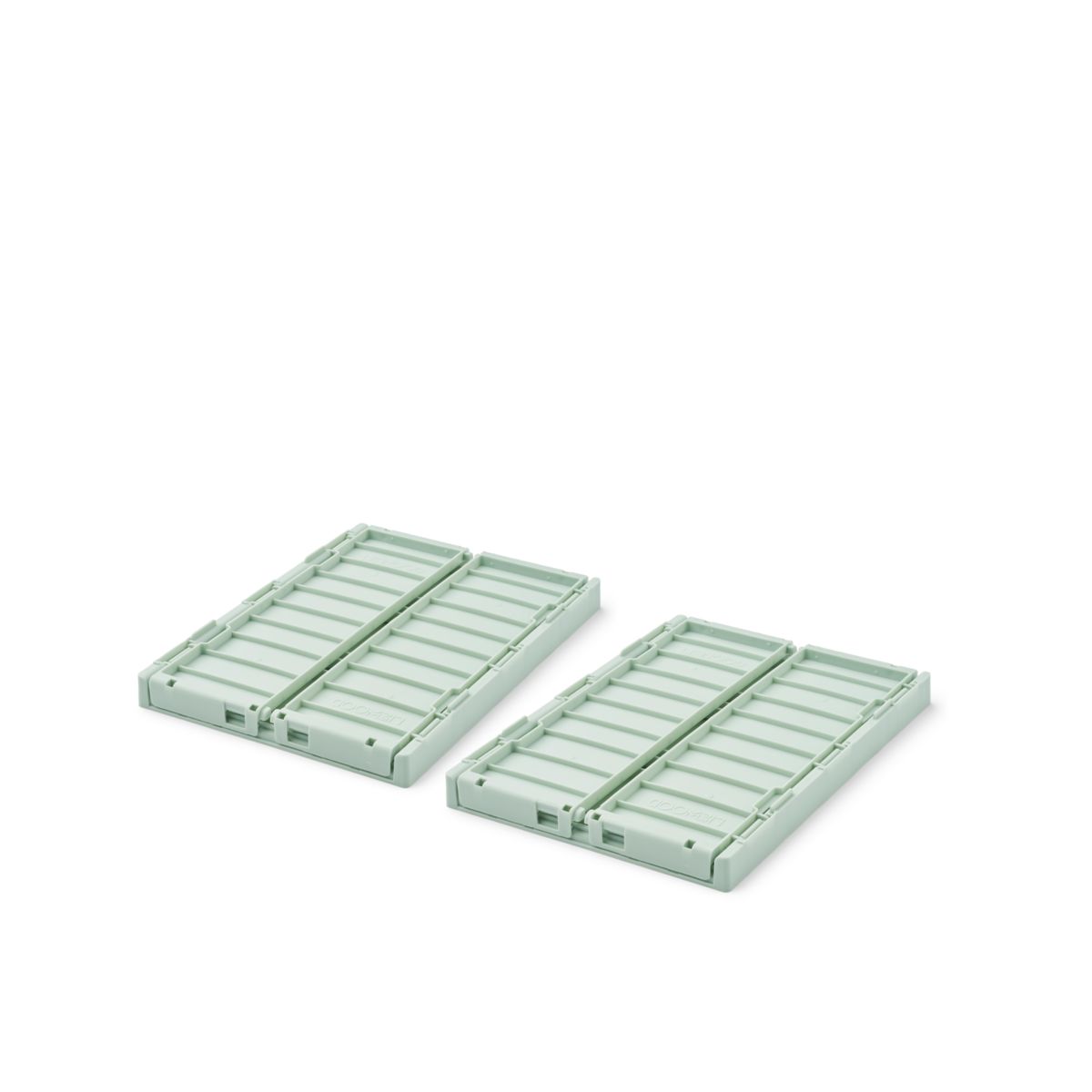 LIEWOOD Weston lille opbevaringskasse 2-pak - Light Peppermint - Opbevaringskasser