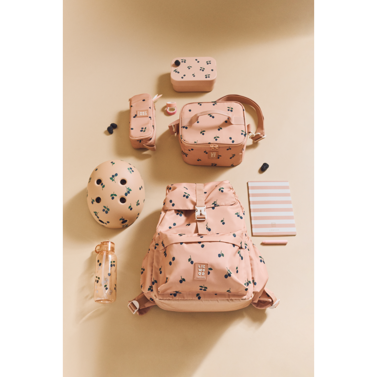 LIEWOOD KAMIL Madkasse - Berry / Pale Tuscany - Madkasse