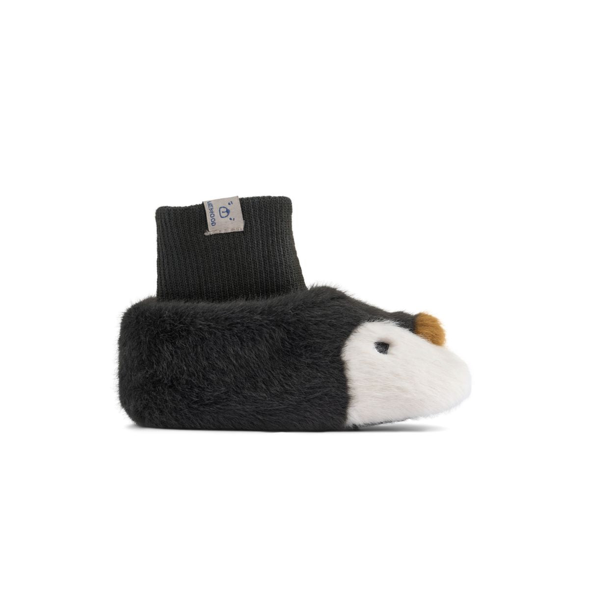 LIEWOOD BETH Pingvinhjemmesko i Plys - Sandy / Dark grey - Sutsko