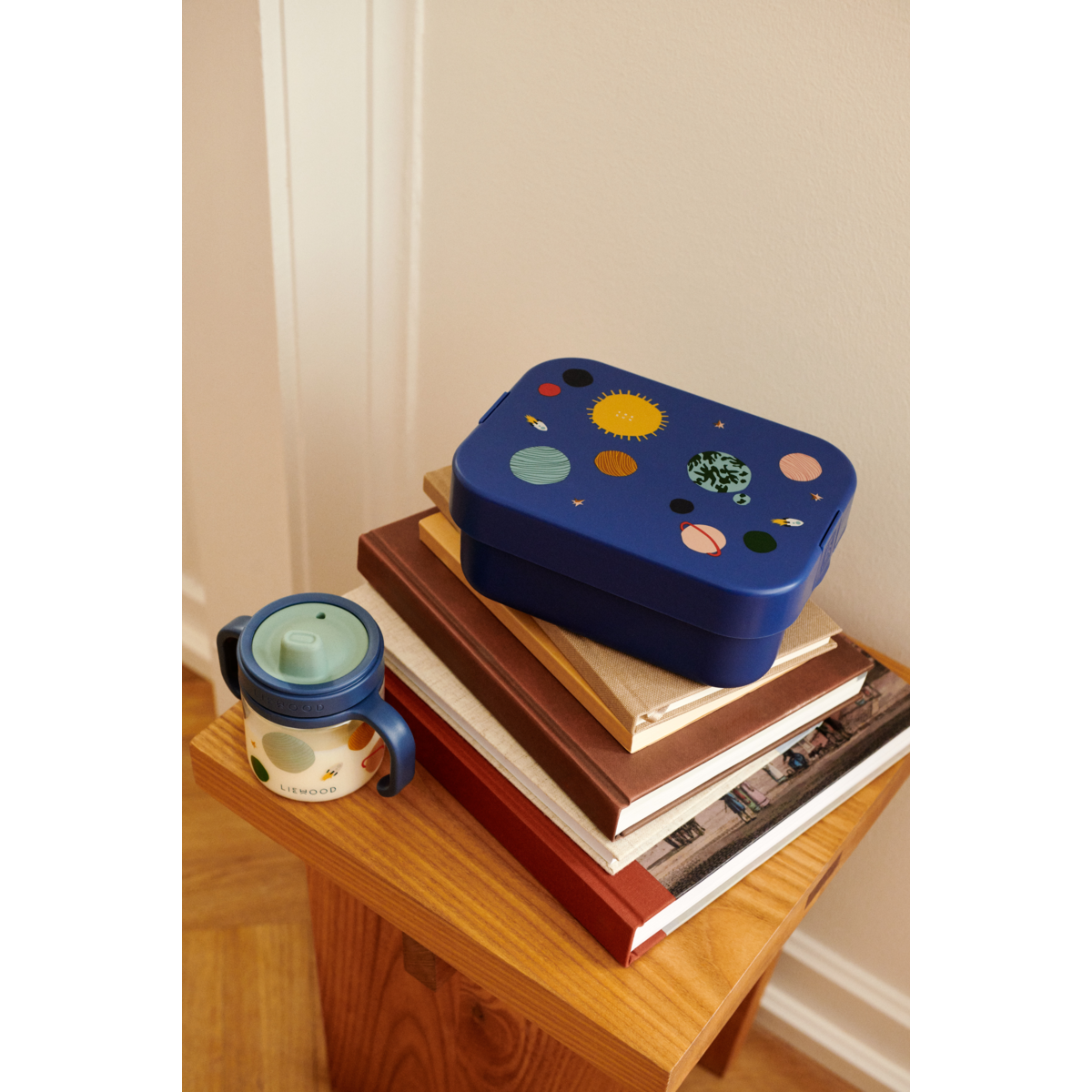 LIEWOOD KAMIL Madkasse - Universe / Classic navy - Madkasse