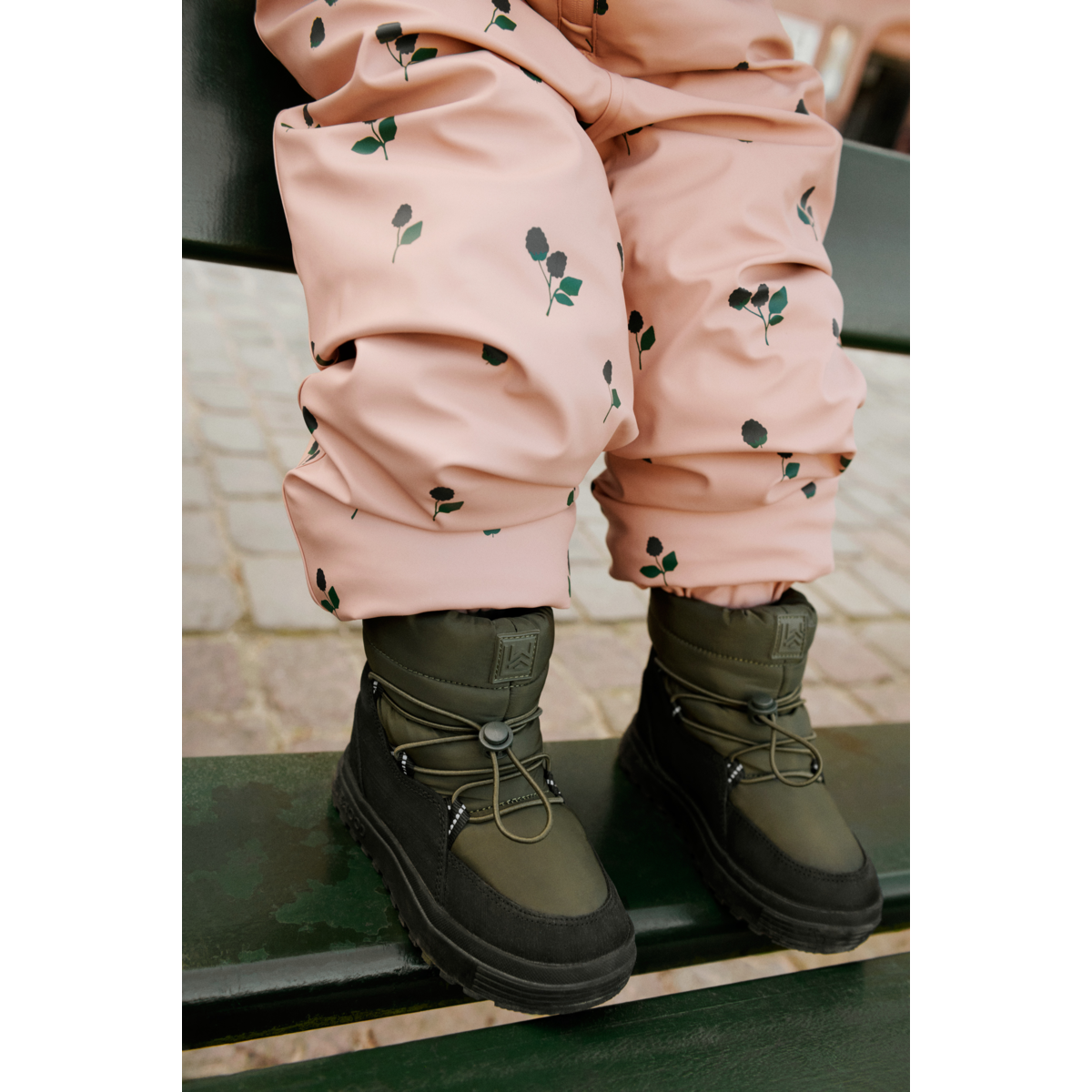 LIEWOOD ZOEY Vinterstøvler - Army brown - Vinterstøvler