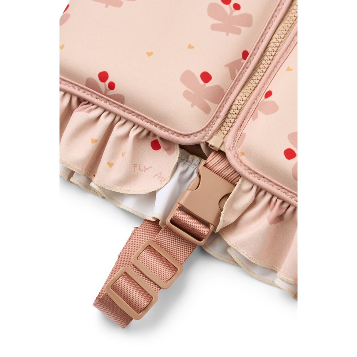LIEWOOD Dove Badevest med flæser - Butterfly / Apple blossom - Svømmevest