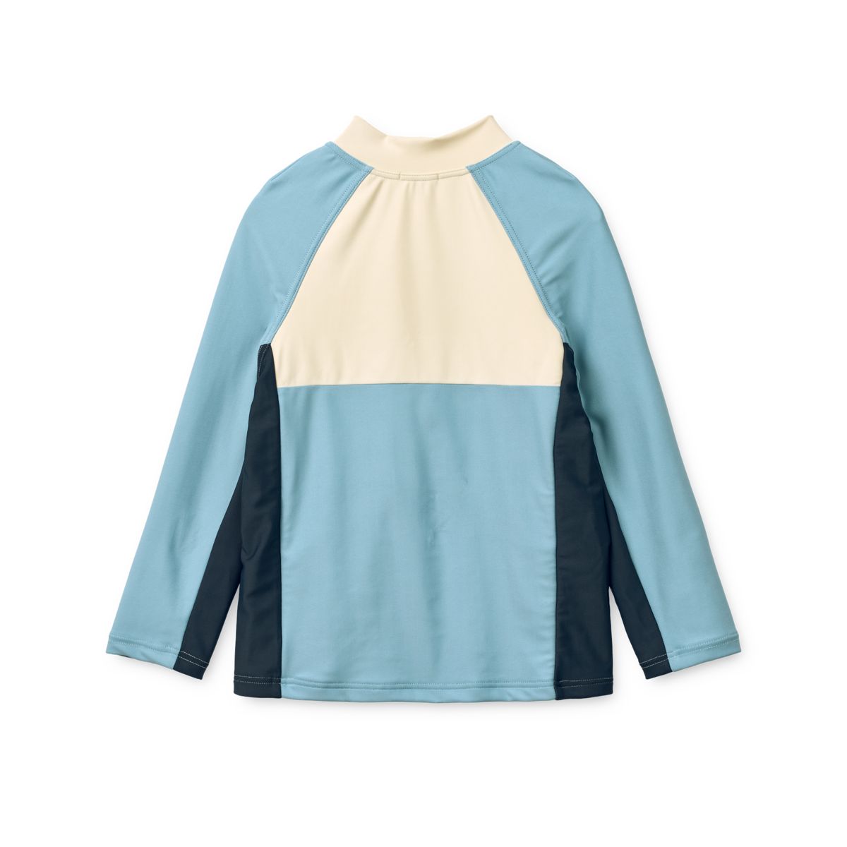 LIEWOOD OLUF badebluse - Beach blue mix - Svømmetrøje