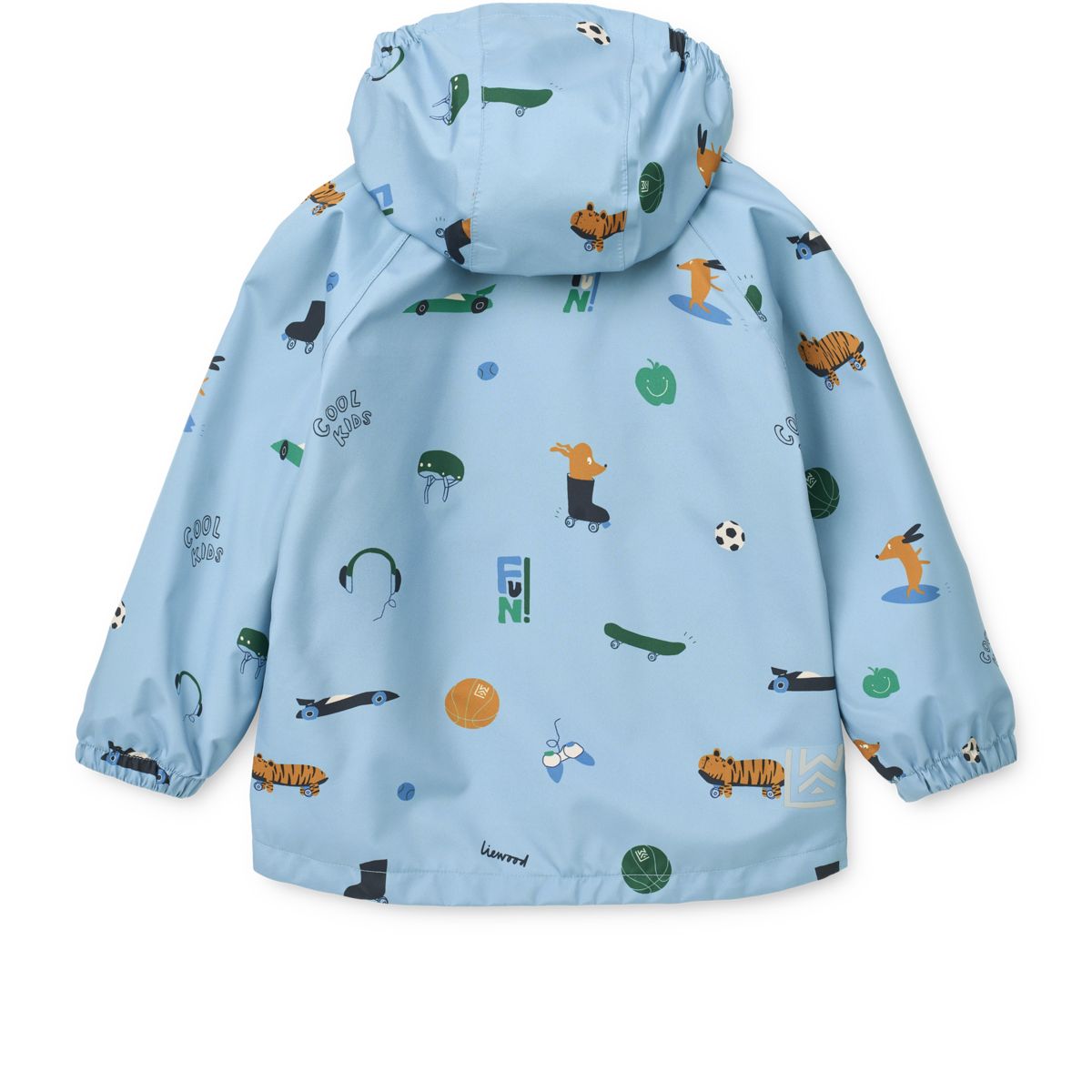 LIEWOOD Pedia Regntøjssæt - Fun / Beach blue - Sæt