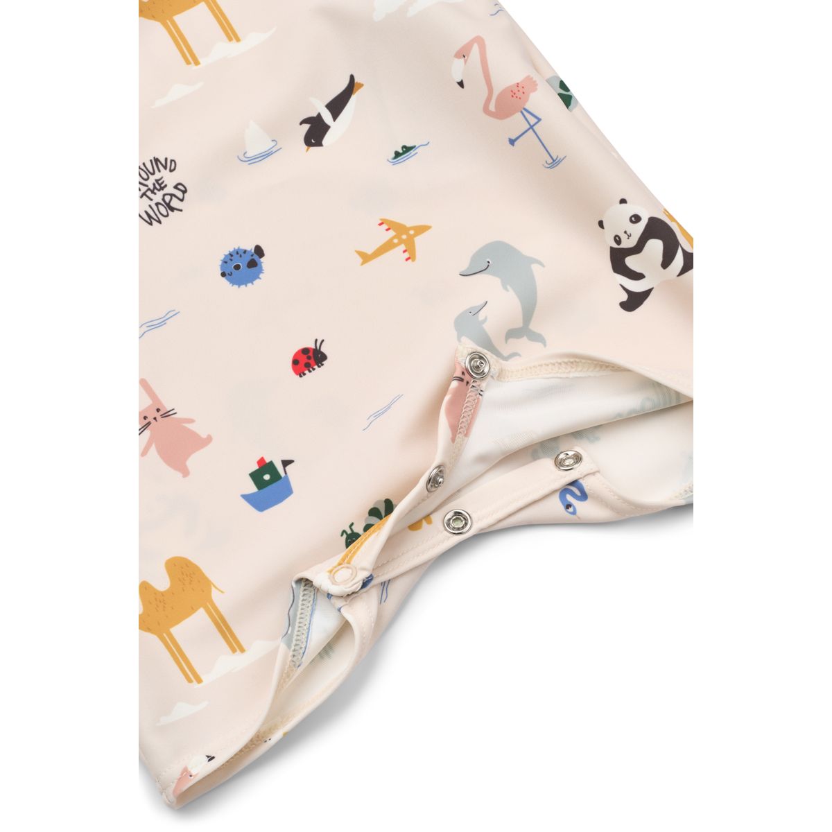 LIEWOOD Thor Baby Svømmedragt - Around the world / Sandy - Badedragt