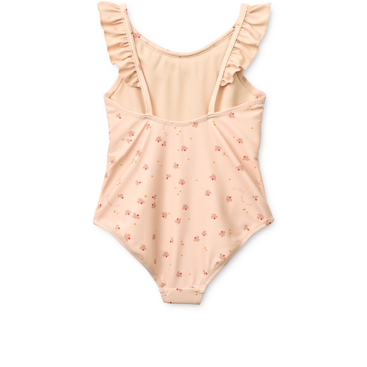 LIEWOOD Kallie Badedragt Med Print Og Flæse - Mini Butterfly / Apple blossom - Badedragt