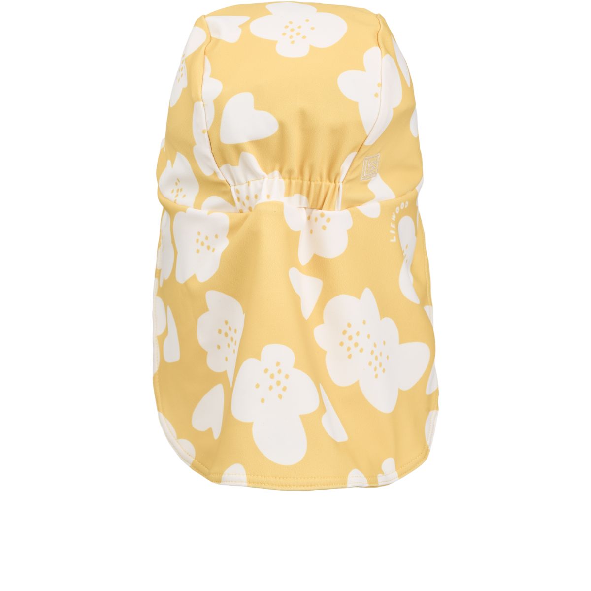 LIEWOOD Cecilia Badehat - Flower / Lemon yellow - BADEHÆTTE