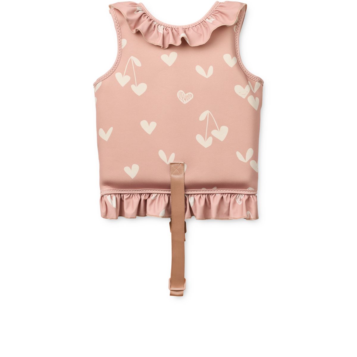 LIEWOOD Dove Badevest med flæser - Sweethearts / Pale tuscany - Svømmevest