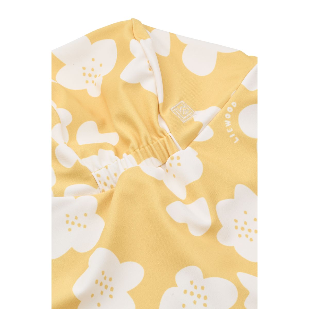LIEWOOD Cecilia Badehat - Flower / Lemon yellow - BADEHÆTTE