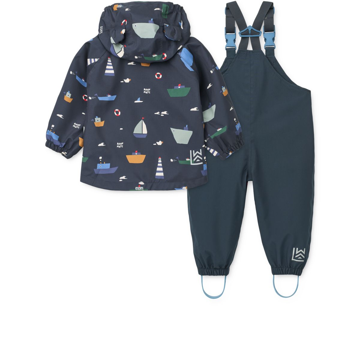 LIEWOOD Manu Regntøjssæt - Sailing / Classic navy - Sæt