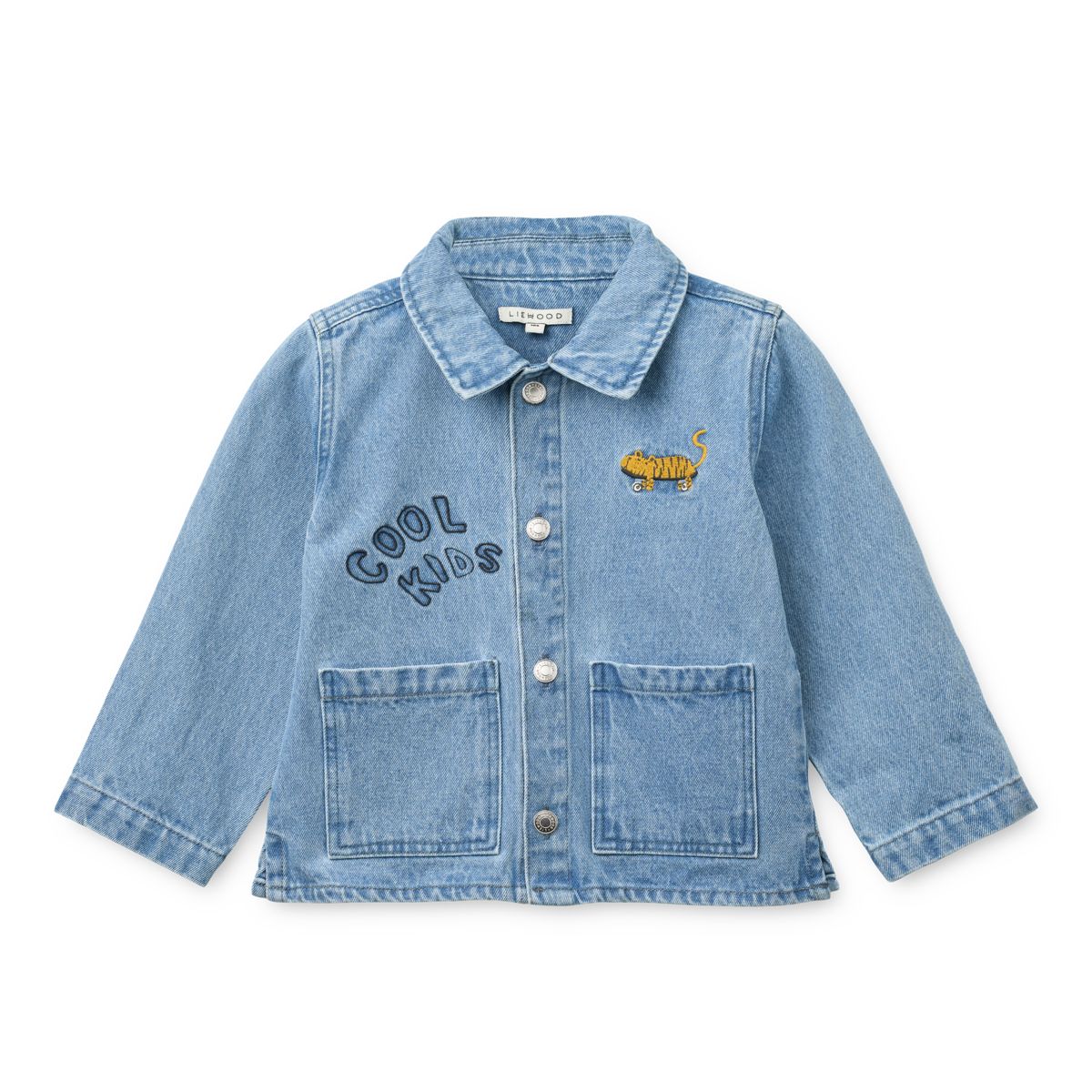 LIEWOOD KINSLEY Denimskjortejakke - Cool kids / Light blue denim - Jakke