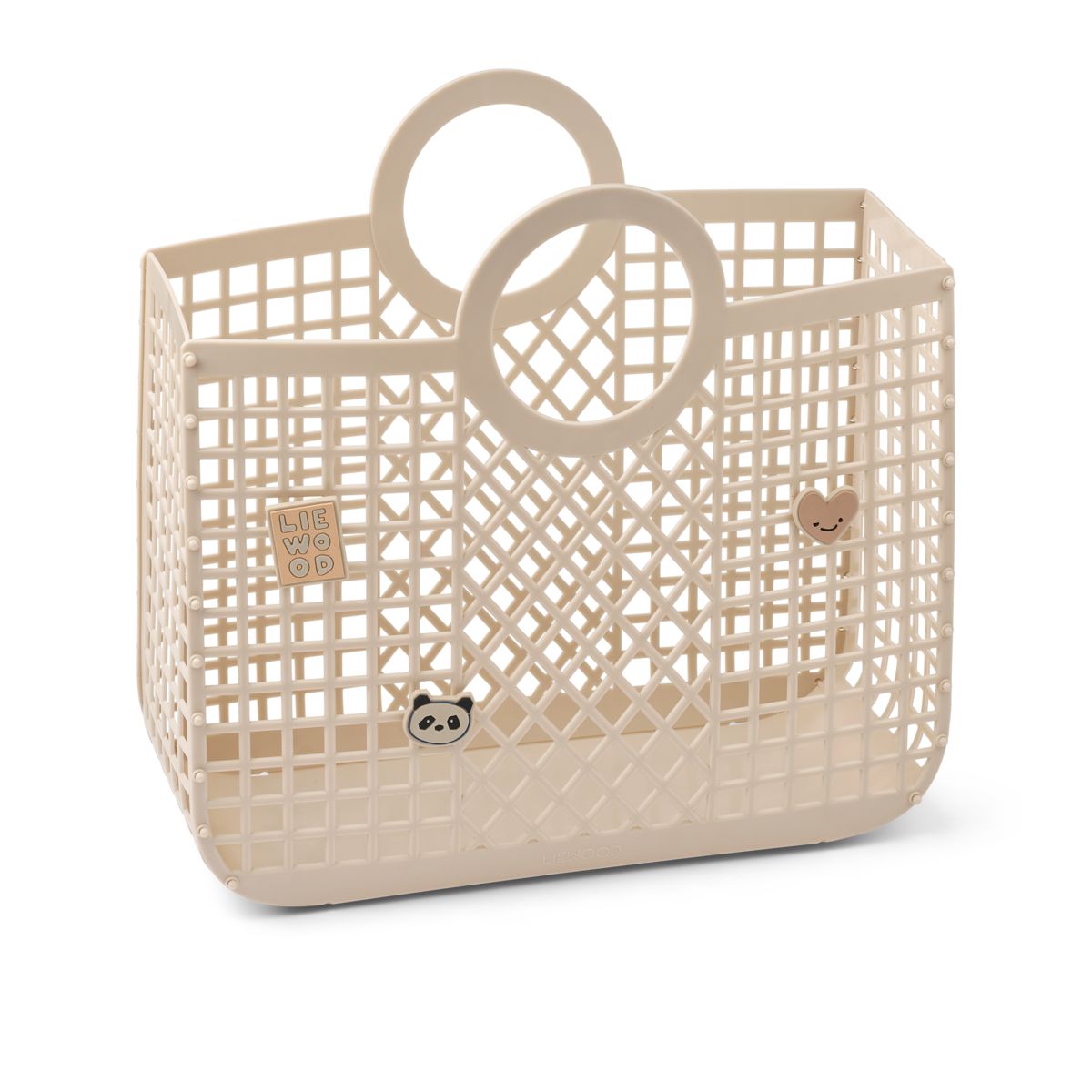 LIEWOOD BLOOM Kurv med charms - Sandy - Kurvetaske