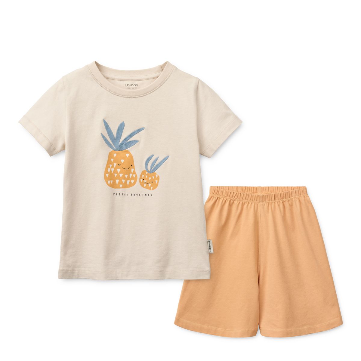 LIEWOOD ILFORD Sæt - Pineapple / light apricot / mix - Sæt