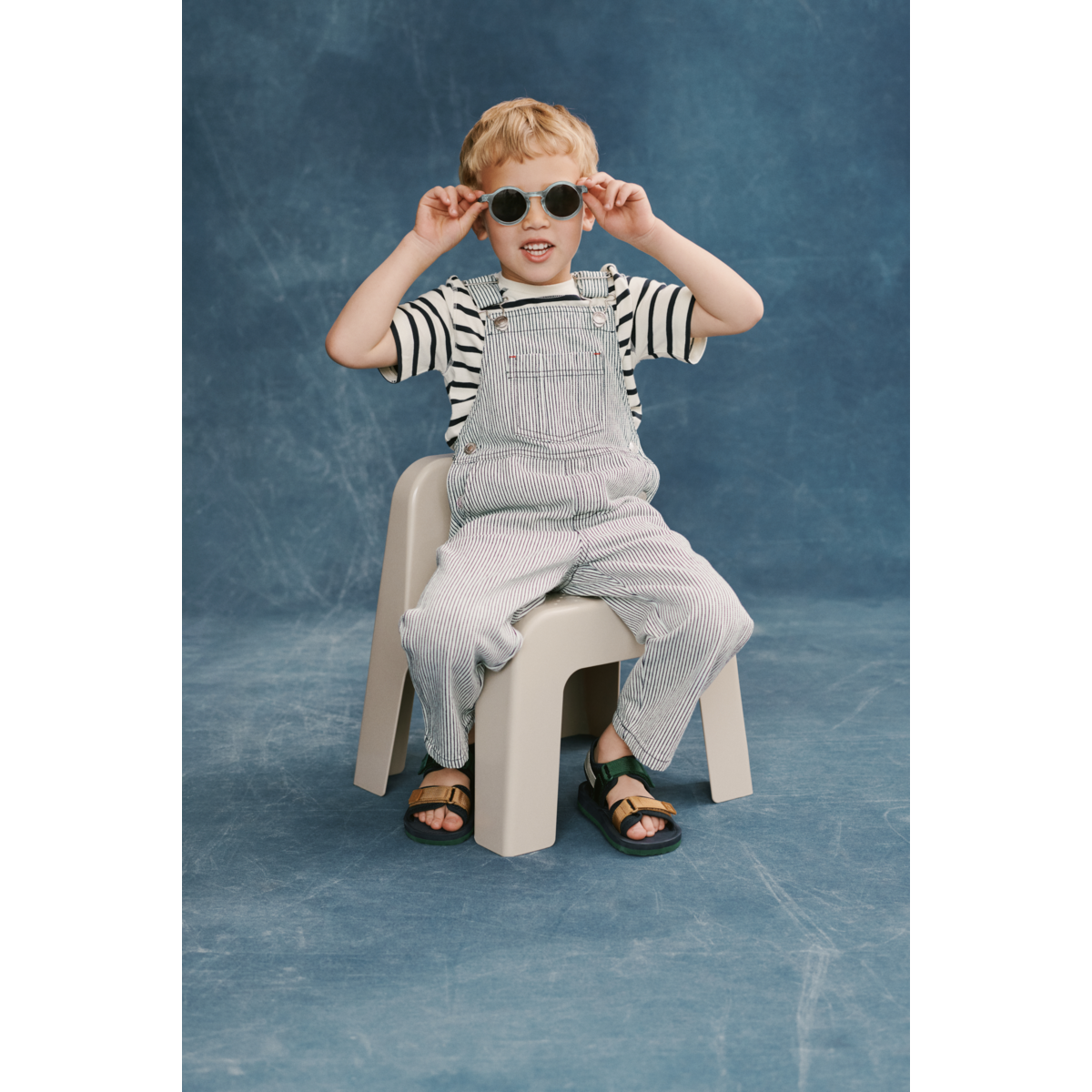LIEWOOD Monty sandaler - Classic navy multi mix - Sandaler
