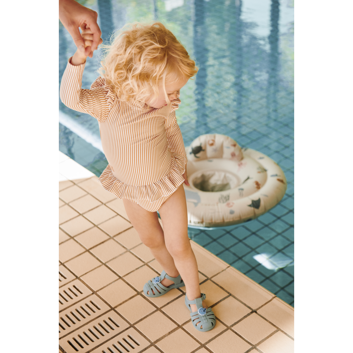 LIEWOOD BRE Sandaler med charms - Puffer / peppermint - Strandsandaler