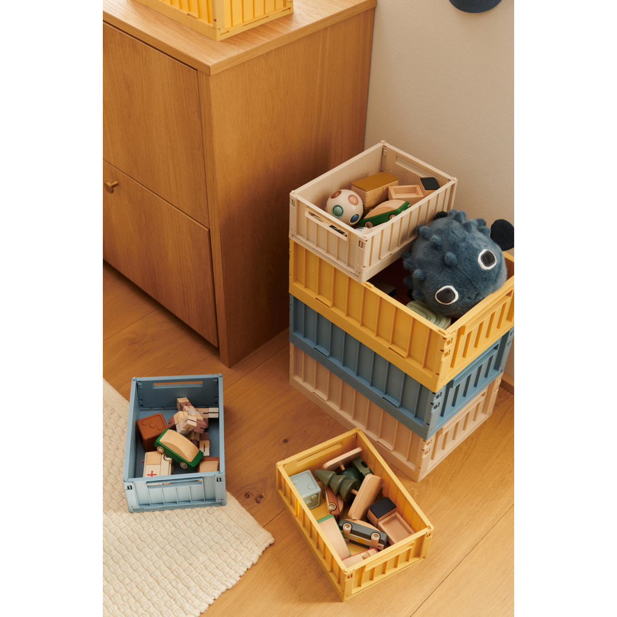 LIEWOOD Pelle Kuglefiskbamse - Riverside - Pile & Fleece