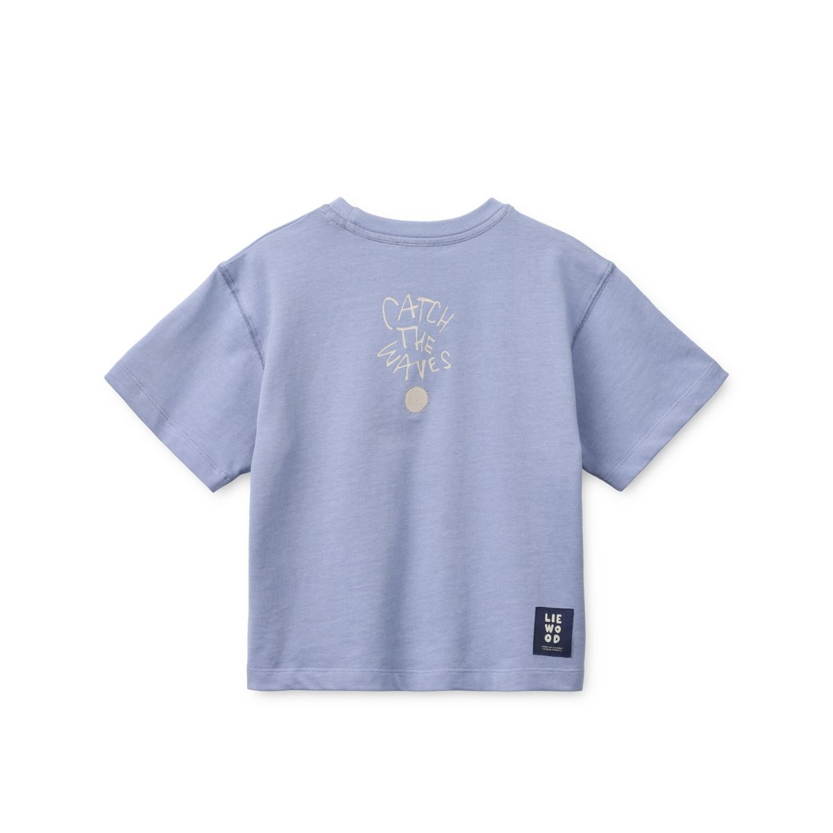 LIEWOOD TYLER Kortærmet T-shirt - Surf / Dusty lavender - T-shirt