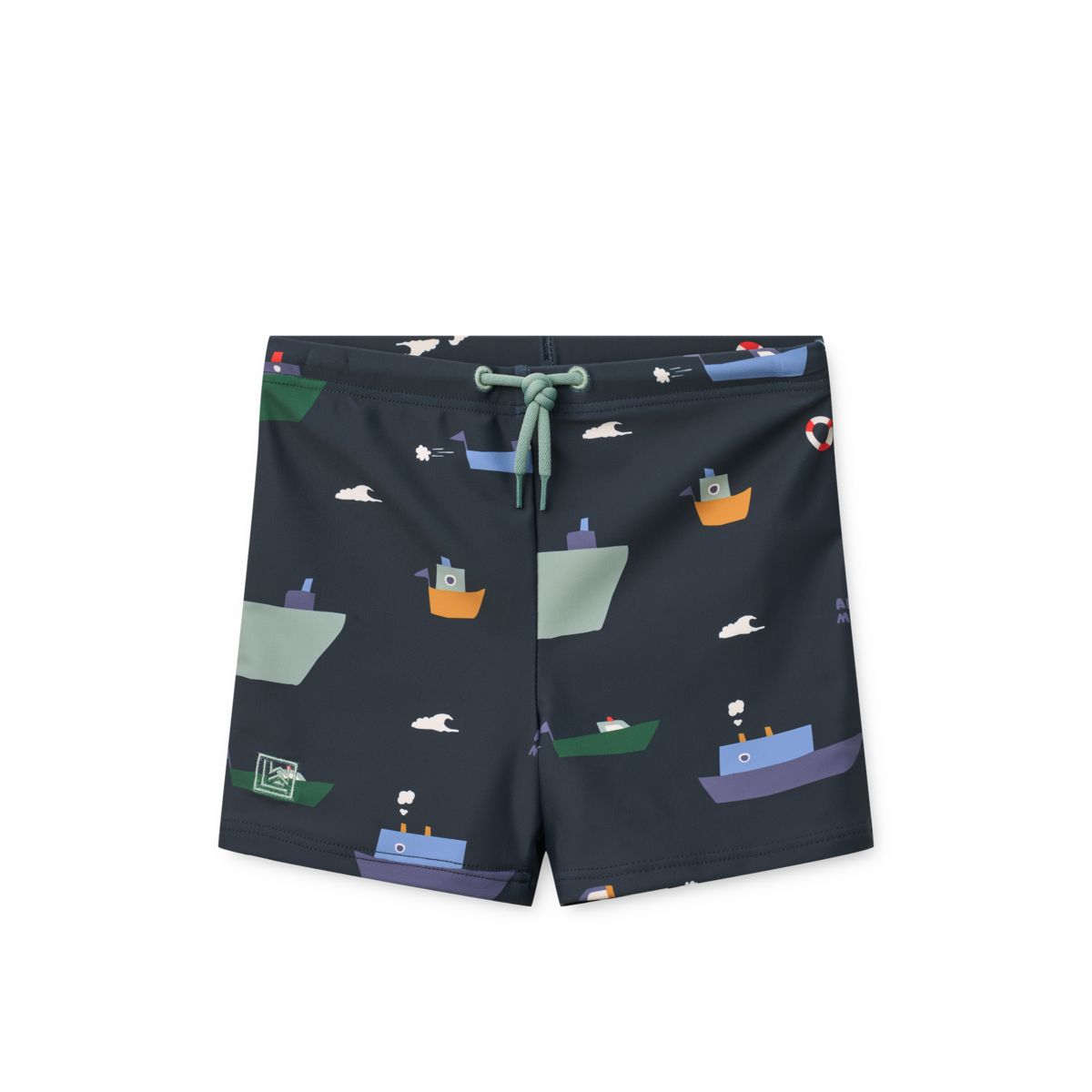 LIEWOOD Otto Mønstrede Badebukser - Sailing / Classic navy - Badebukser
