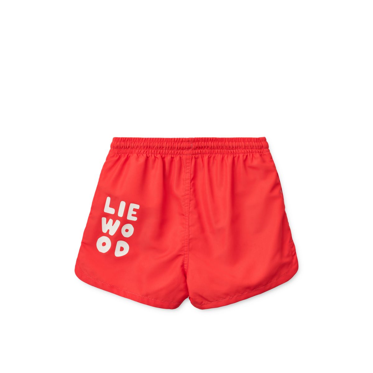 LIEWOOD Aiden Badebukser med print - Apple red - Badeshorts