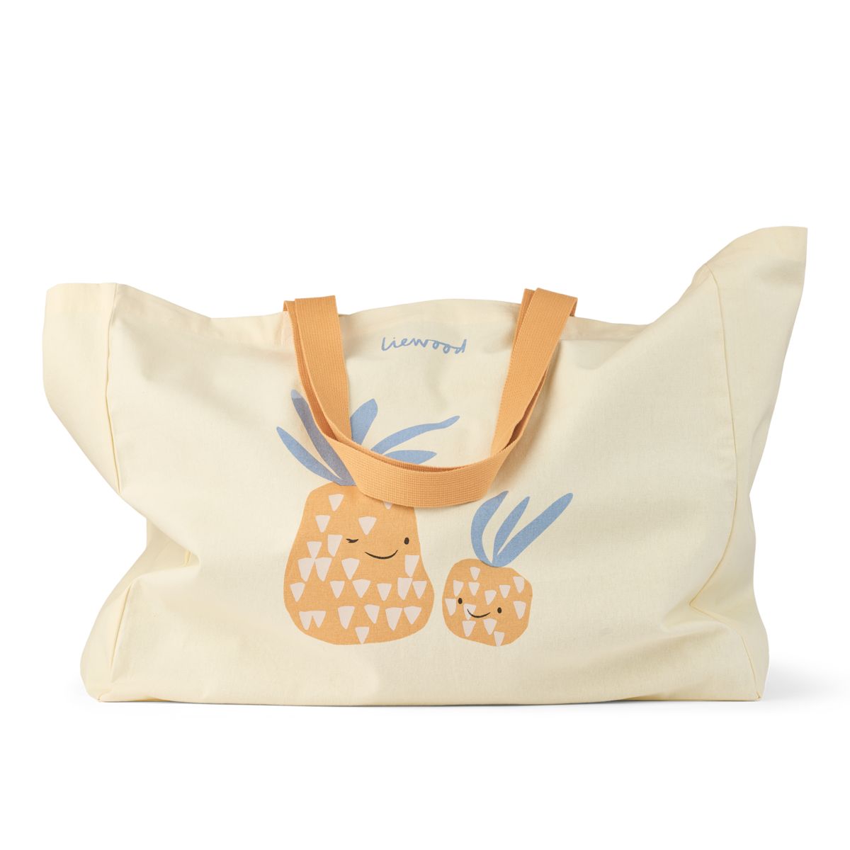 LIEWOOD Maxi Mulepose - Pineapple / Bright yellow - Stofnet