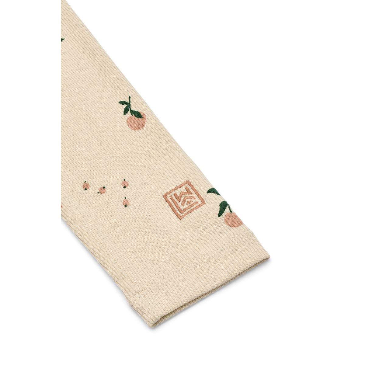 LIEWOOD MARIEN ribleggings med print - Peach / Sea shell - Leggings
