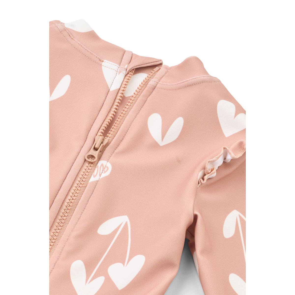 LIEWOOD Sille Babybadedragt Med Print - Sweethearts / Pale tuscany - Badedragt
