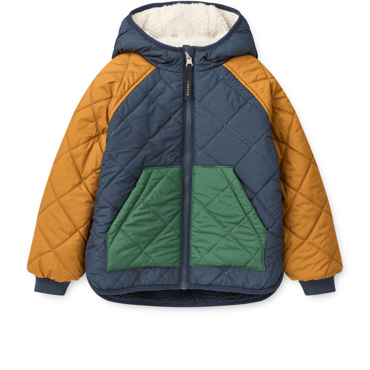 LIEWOOD Jackson Vendbar Termojakke - Classic navy multi mix - Jakker