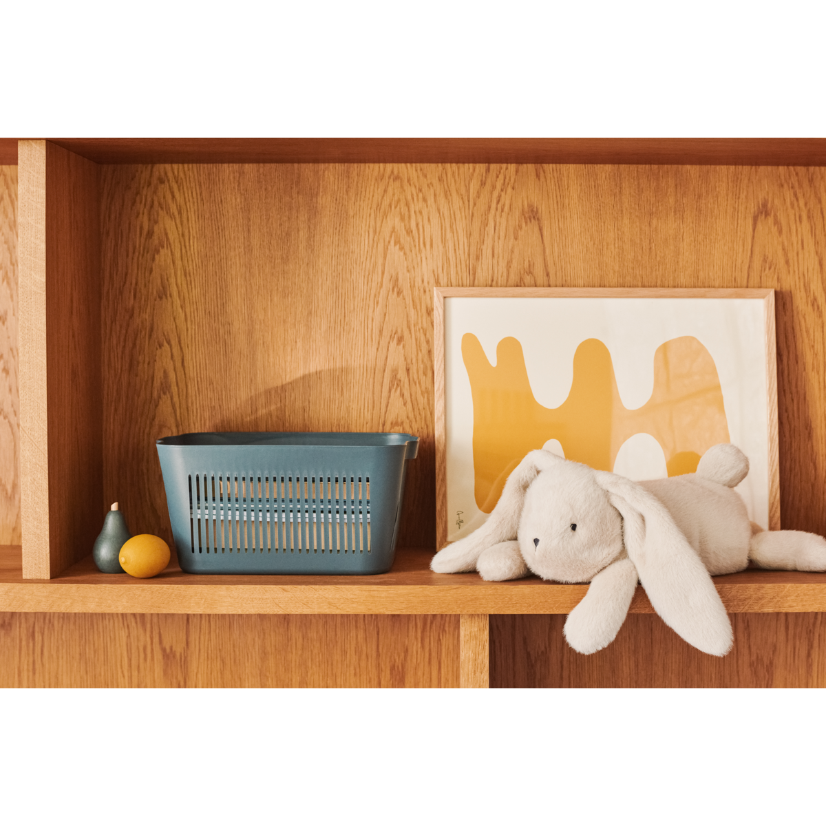 LIEWOOD PAULIN Kanintyngdebamse - Mist - Pile & Fleece