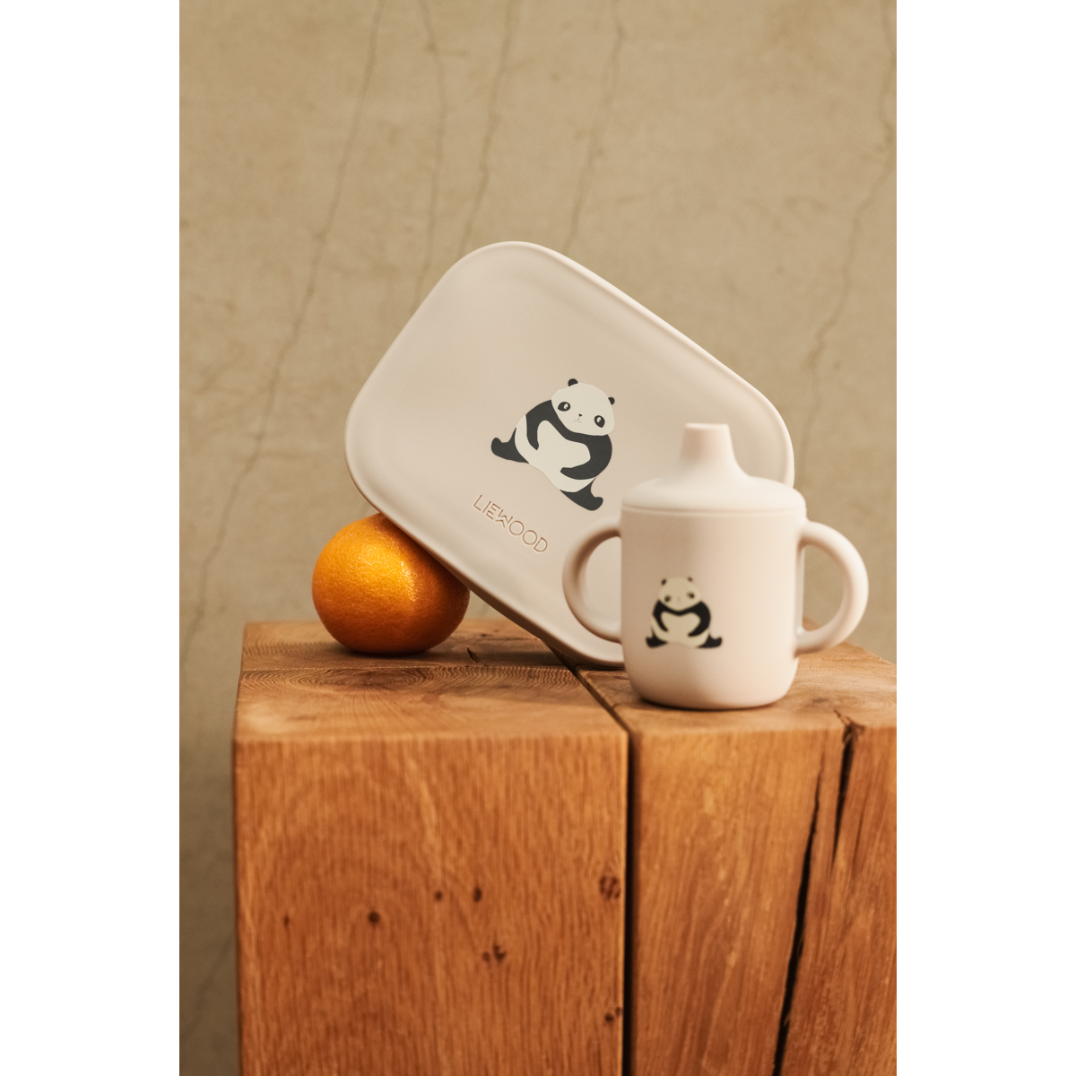 LIEWOOD ARTHUR madkasse - Panda / Sandy / dark grey - Madkasse