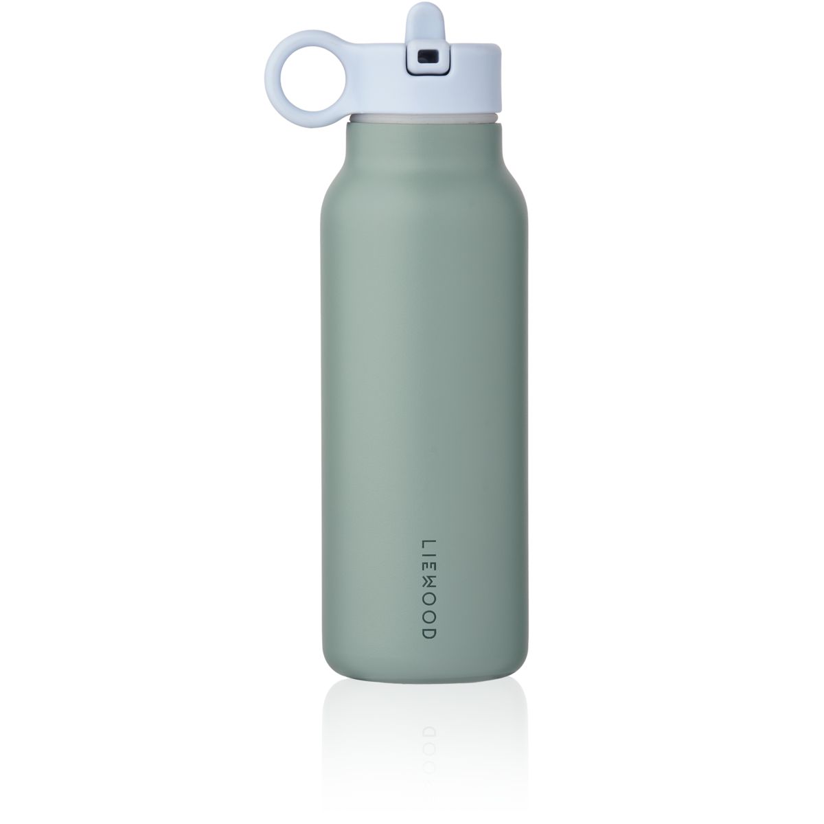 LIEWOOD FALK vandflaske med krokodillelåg 350 ml - Peppermint / Garden green - Vandflaske
