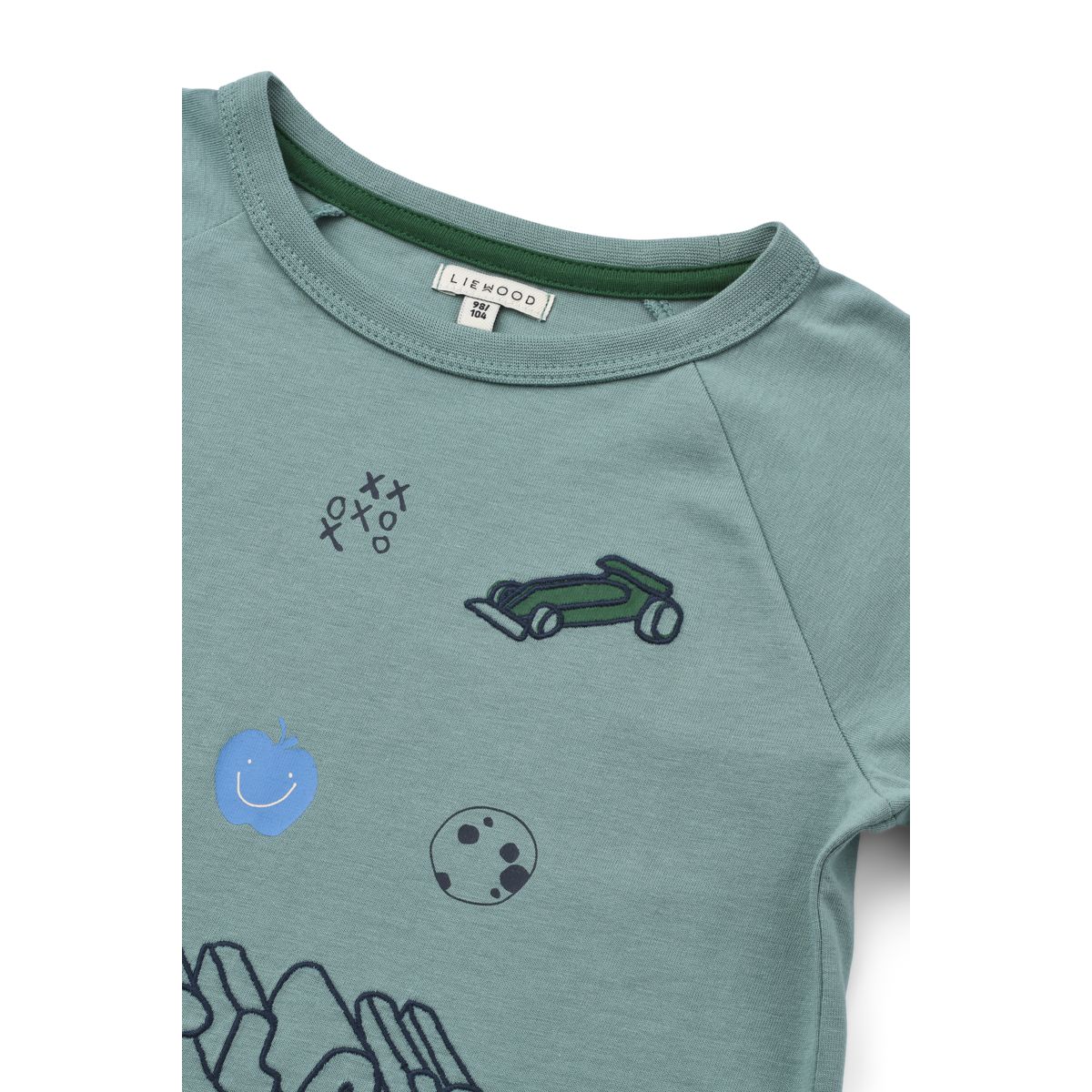 LIEWOOD BRODIE kortærmet t-shirt - Play / Dusty Peppermint - T-shirt