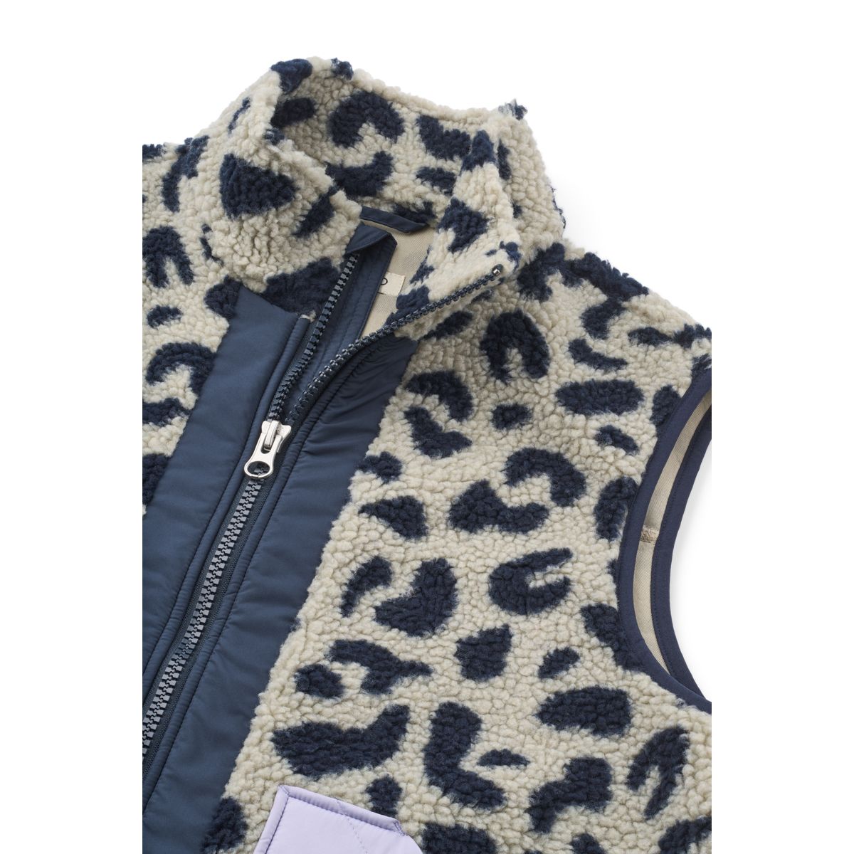 LIEWOOD NILU fleecevest til voksne - Mega leo / Mist mix - Vest