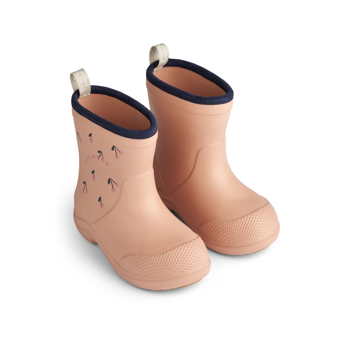 LIEWOOD ASTON Gummistøvler - Cherry Hearts / Pale Tuscany - RAIN BOOTS