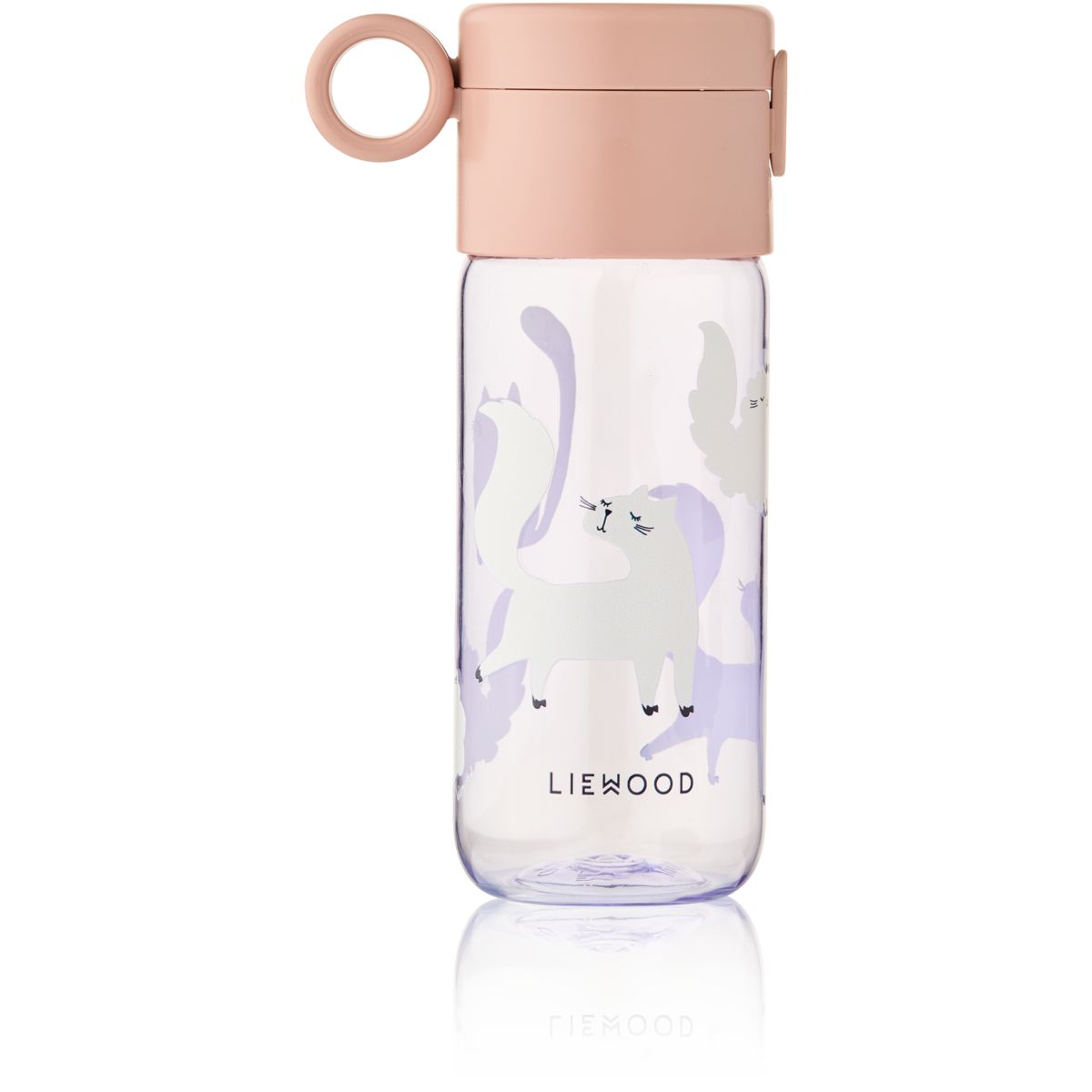 LIEWOOD CLEMENCE Flaske i tritan - Cat / Warm lilac - Vandflaske