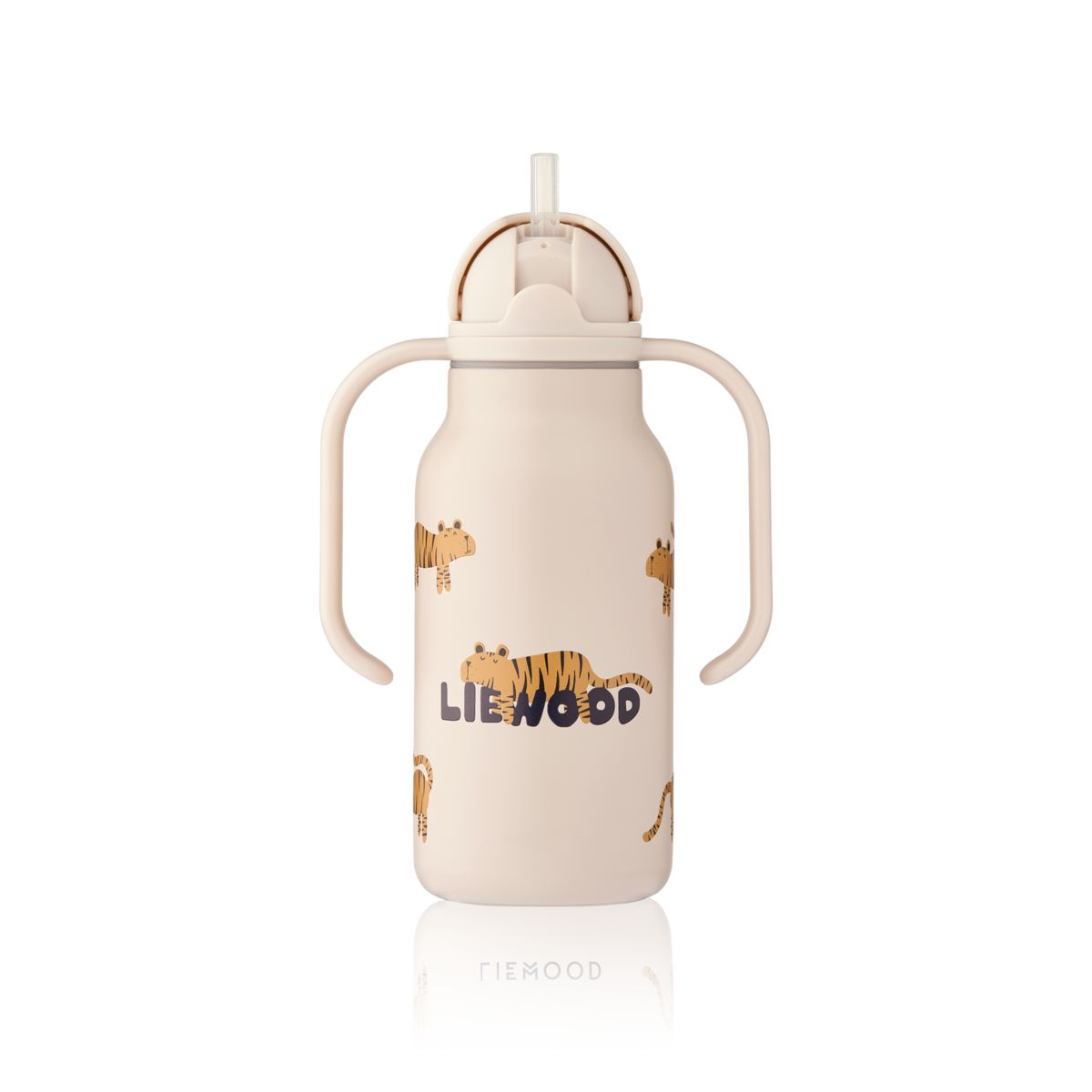 LIEWOOD KIMMIE vandflaske i stål 250 ml - Tiger / Sandy - Vandflaske