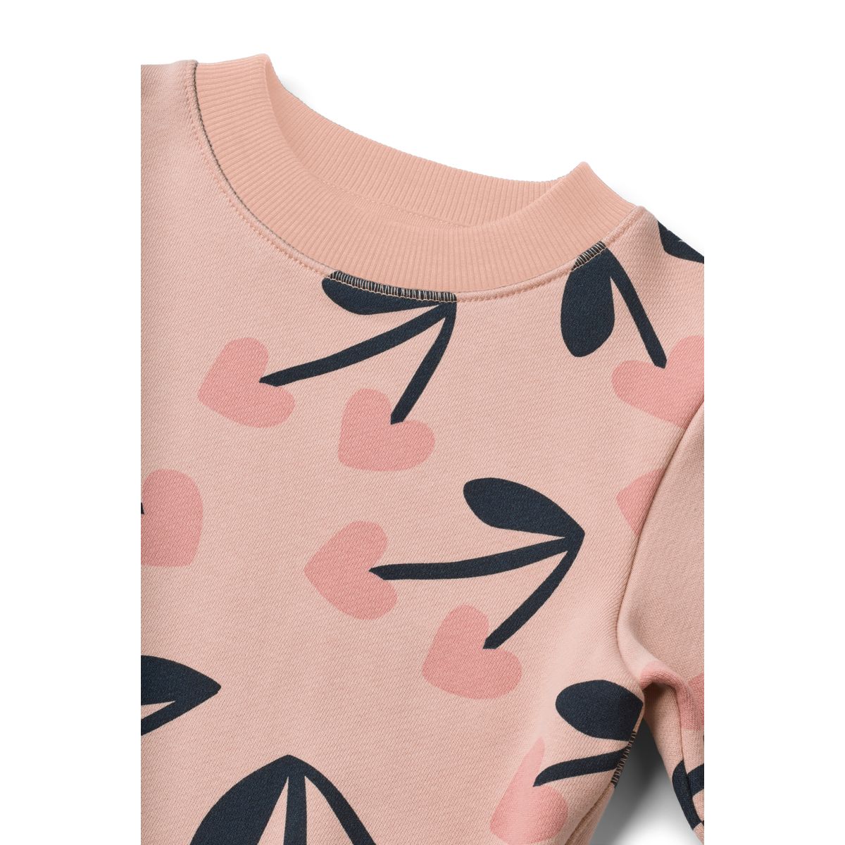 LIEWOOD RIDLEY sweatshirt med print - Mega Cherry heart / Rosey - Sweatshirts