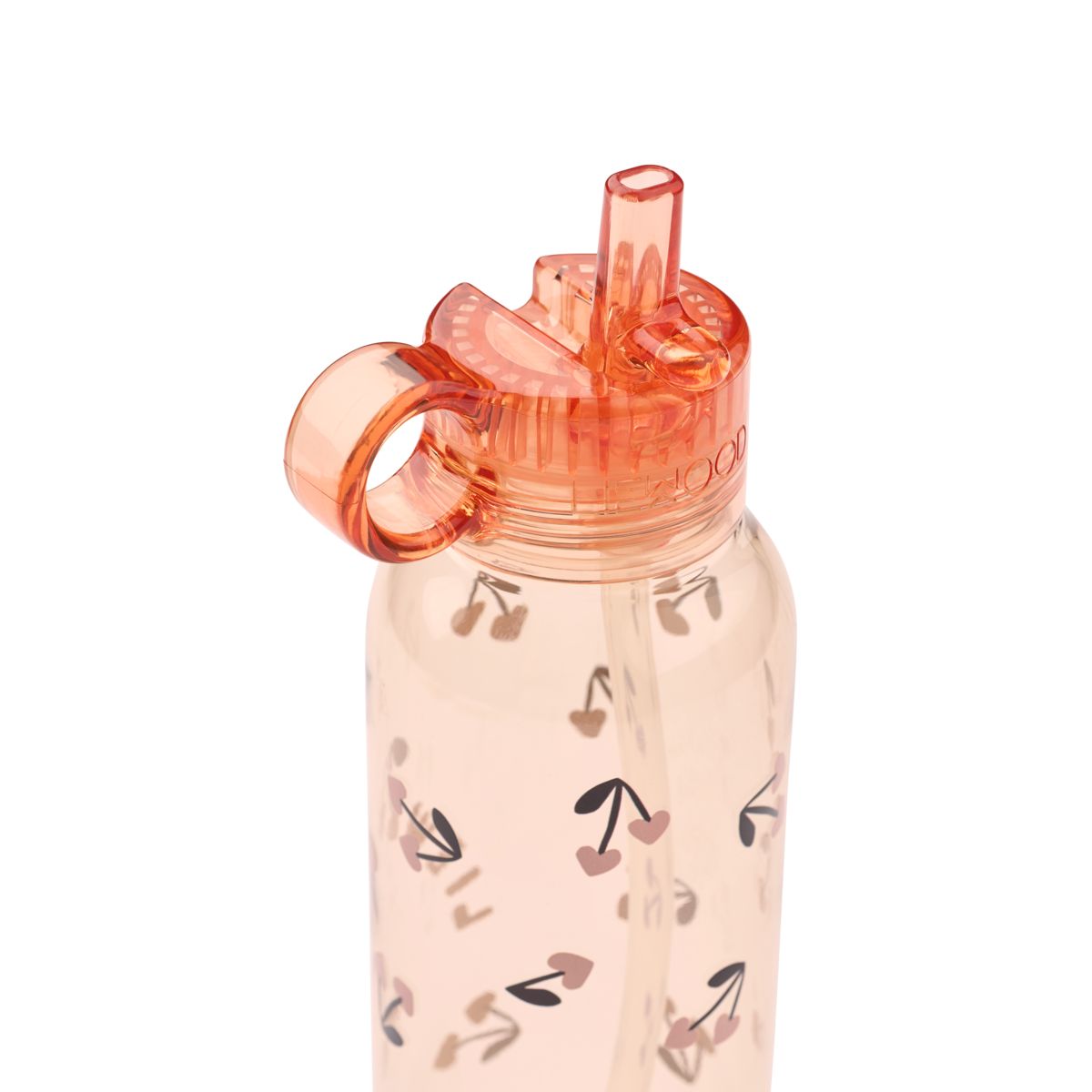 LIEWOOD YANG tritan vandflaske 500 ml - Cherry heart / Rosey - Vandflaske