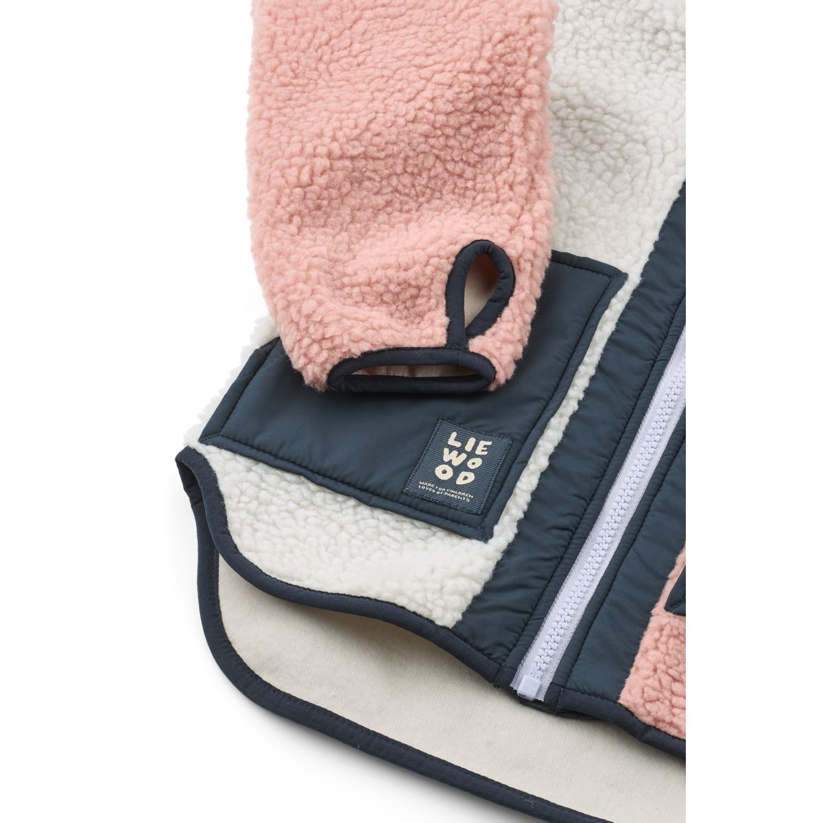 LIEWOOD Noam Fleecejakke - Rose blush multi mix - Jakker