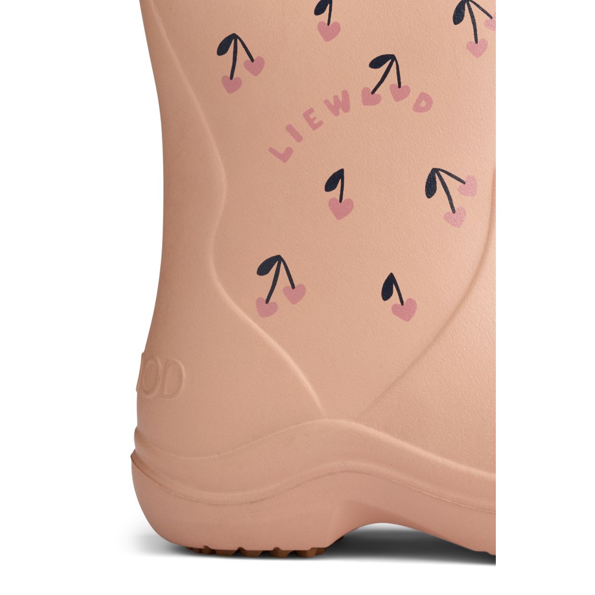 LIEWOOD ASTON Gummistøvler - Cherry Hearts / Pale Tuscany - RAIN BOOTS